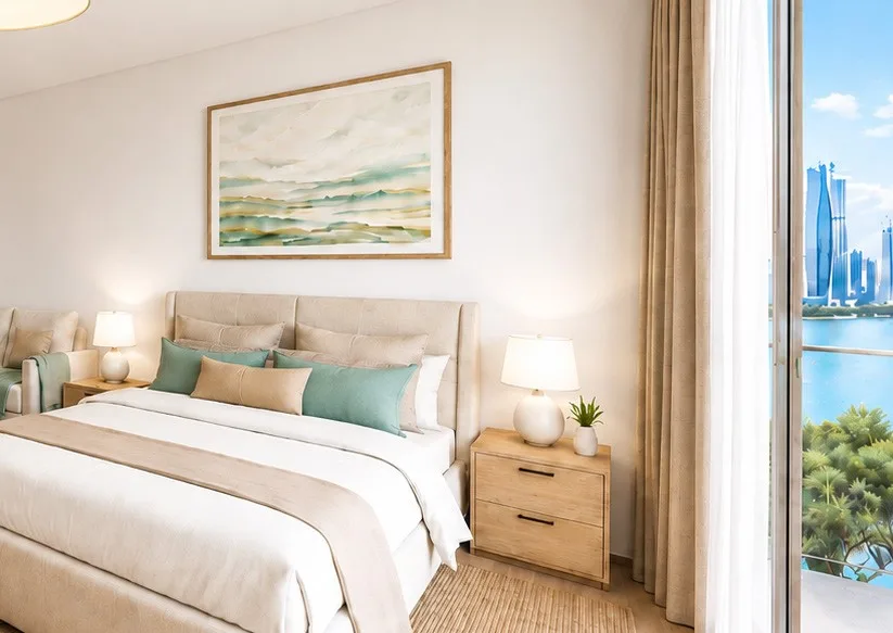 Warm open-plan residence at Lunaya Terraces