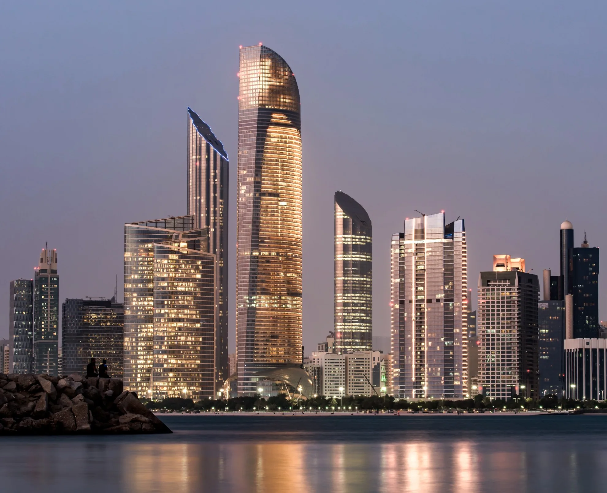 Delivered landscape at Al Barari, shown as previous work by the developer